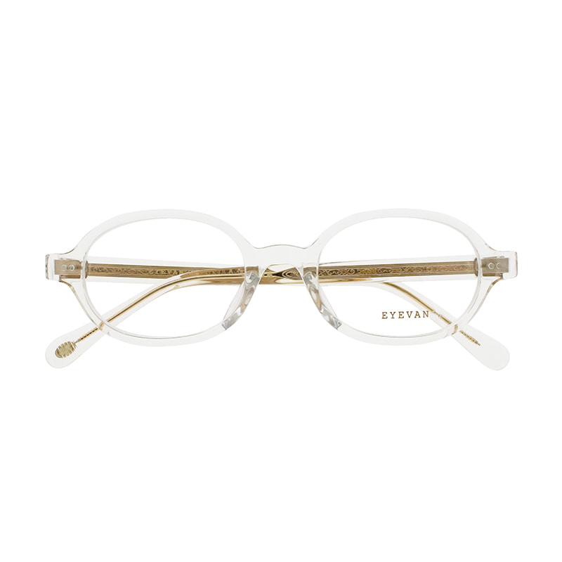 【EYEVAN】 Essex エセックス CRL（CRYSTAL） メガネ