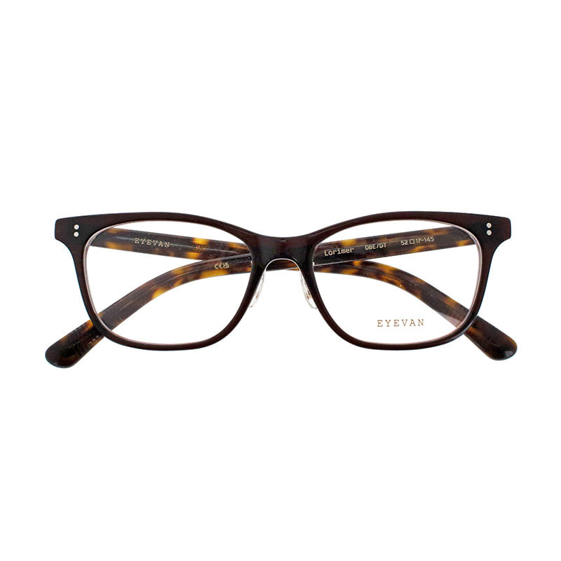 【EYEVAN】 Lorimer ロリマー  DBE/DT（DARK BORDEAUX/DARK TORTOISE） メガネ