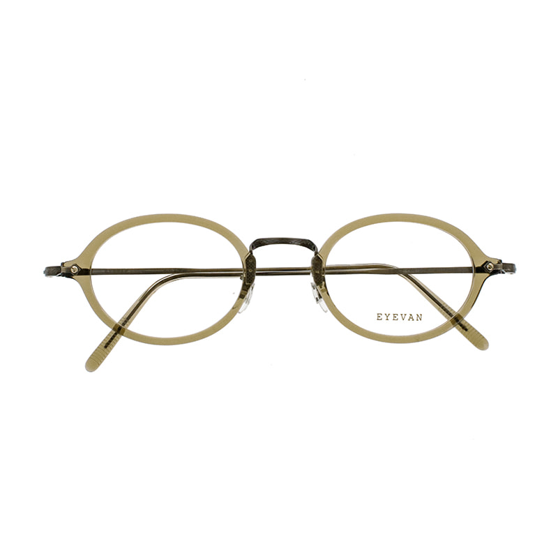 【EYEVAN】 CAPSULE COLLECTION E-0517 CRML/BUMB（CARAMEL/BURNT AMBER） メガネ