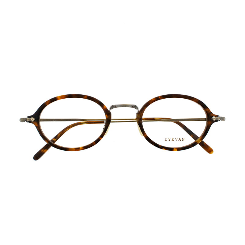【EYEVAN】 CAPSULE COLLECTION E-0517 TORT/AG（TORTOISE/ANTIQUE GOLD） メガネ
