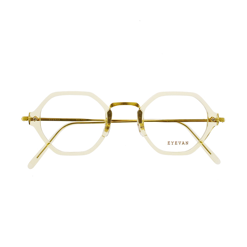 【EYEVAN】 CAPSULE COLLECTION E-0518 LLT/YG（LIME LIGHT/YELLOW GOLD） メガネ