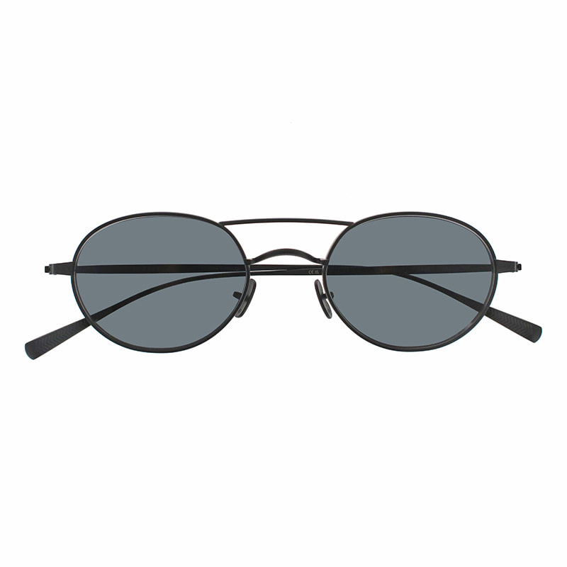 【EYEVAN】 Eldridge エルドリッジ MBK（MATTE BLACK）レンズカラー：BLACK サングラス