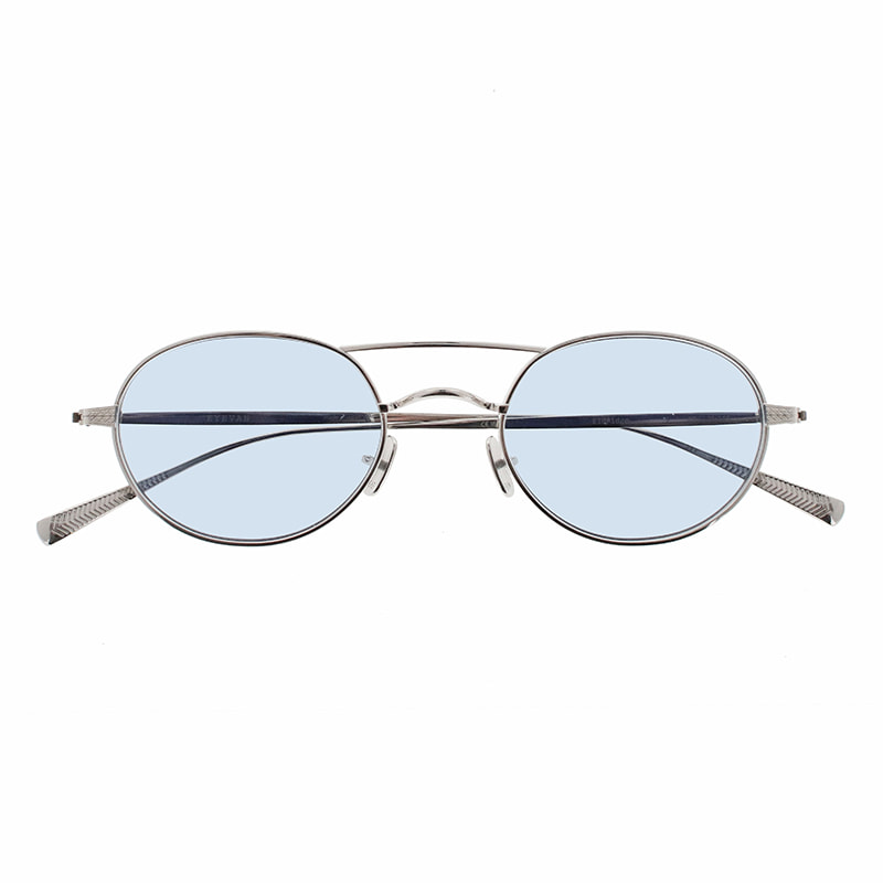 【EYEVAN】 Eldridge エルドリッジ S（SILVER）レンズカラー：LIGHT BLUE3 サングラス