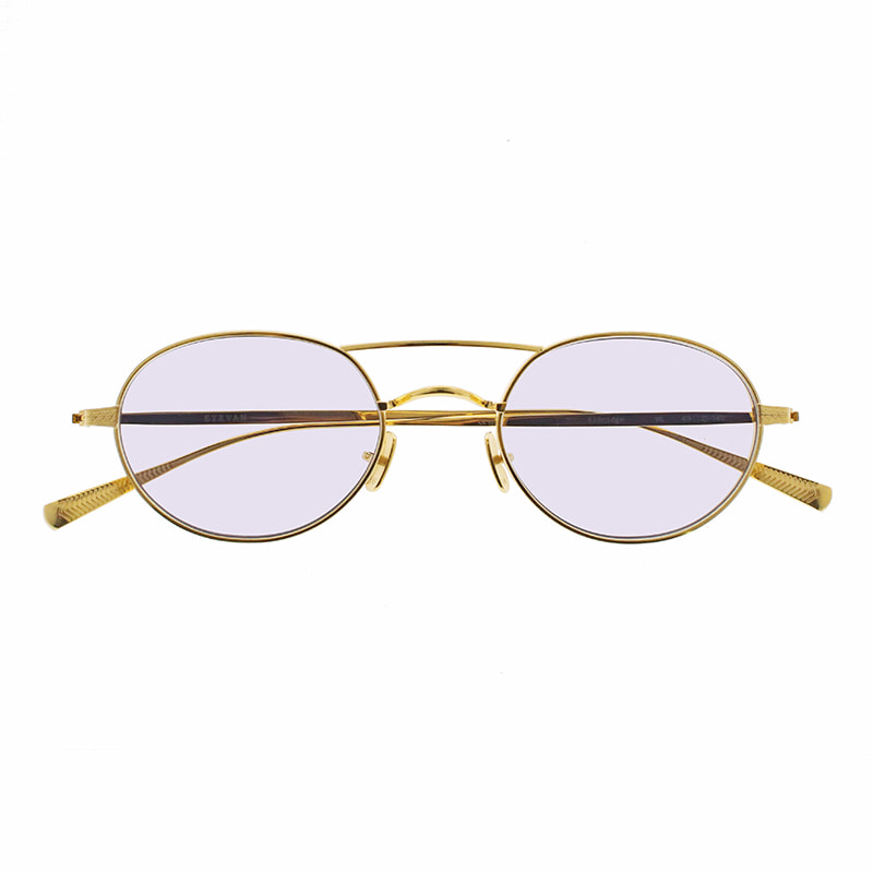 【EYEVAN】 Eldridge エルドリッジ YG（YELLOW GOLD）レンズカラー：VIOLET サングラス