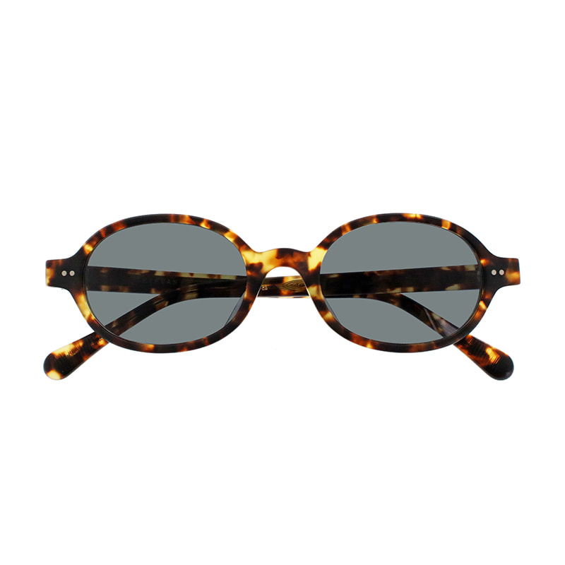 【EYEVAN】 Essex エセックス MYT（MATTE YELLOW TORTOISE）レンズカラー：BLACK サングラス