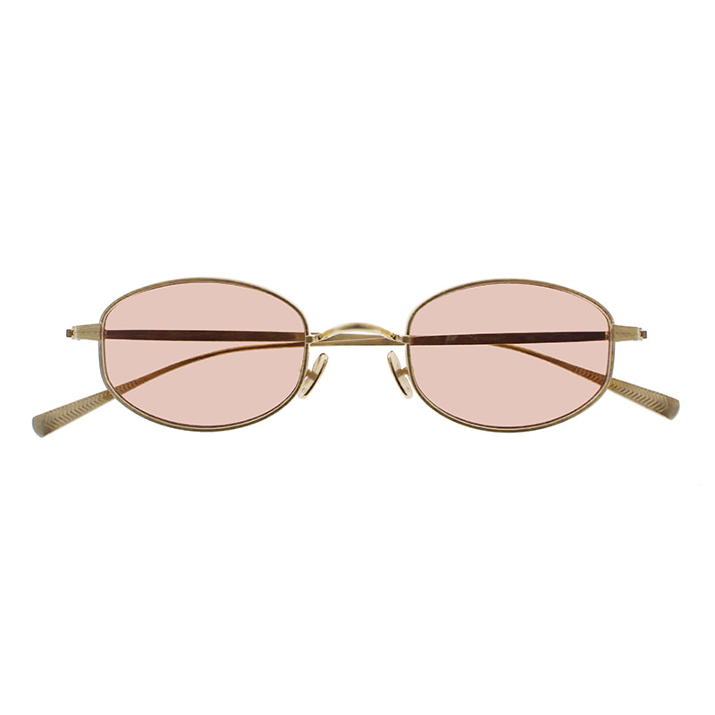【EYEVAN】 Thompson トンプソン BG（BRUSH GOLD）レンズカラー：PINK サングラス