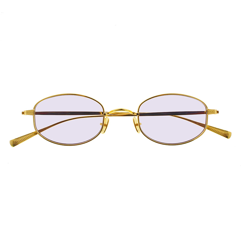 【EYEVAN】 Thompson トンプソン YG（YELLOW GOLD）レンズカラー：VIOLET サングラス