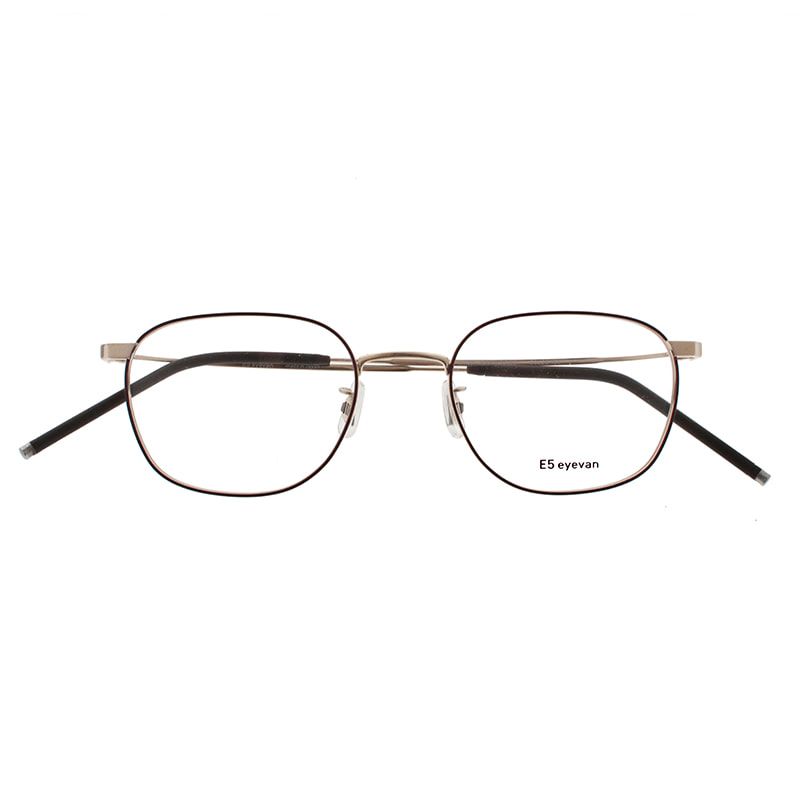 【E5 eyevan】 m20 MBRWG/WG（Mat Brown/White Gold/White Gold） メガネ