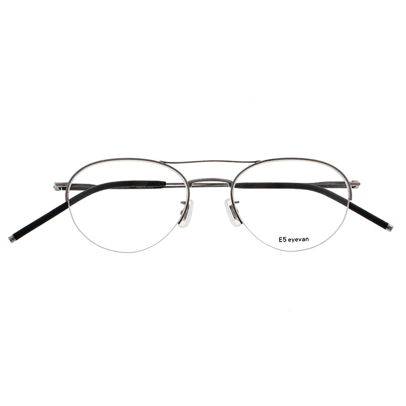 【E5 eyevan】 m23 DMS/DMS（Damaged Silver/Damaged Silver） メガネ