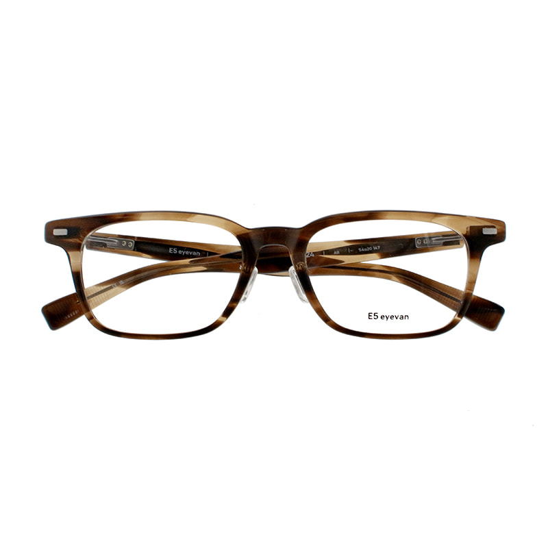 【E5 eyevan】 p24 AB（Aurora Brown） メガネ