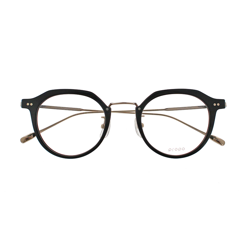 【propo】 SIBYL シビル 1（ブラック/ゴールド） メガネ