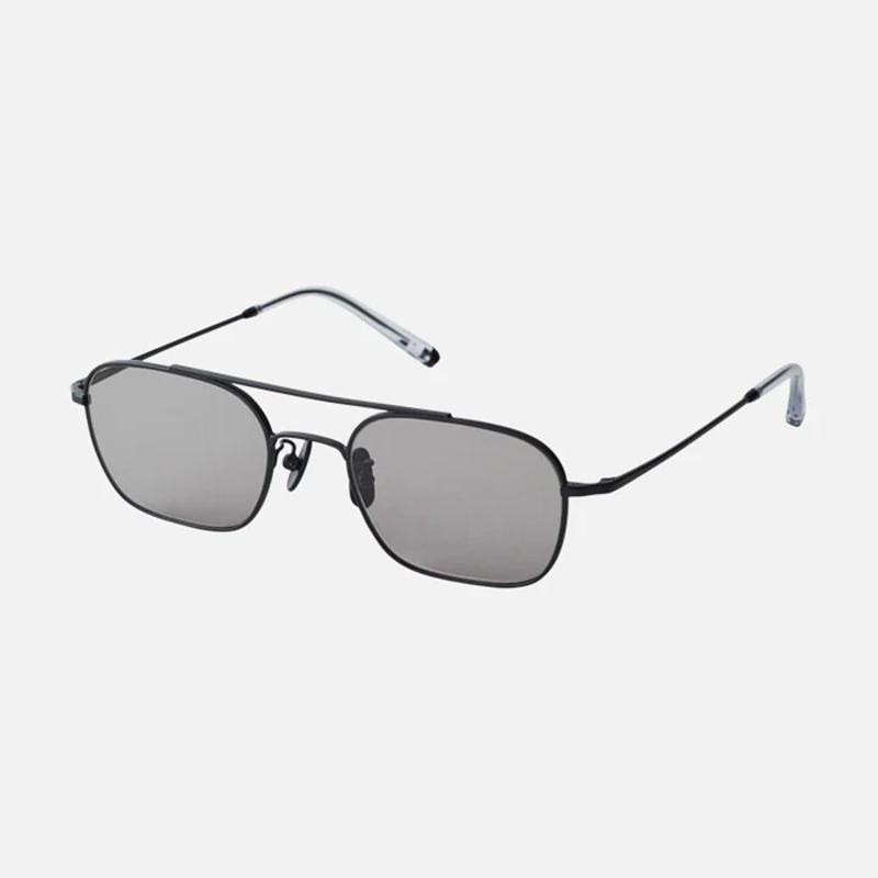 【A.D.S.R.】 CEDRIC セドリック 01（Matte Black） レンズカラー：Lt.Gray サングラス