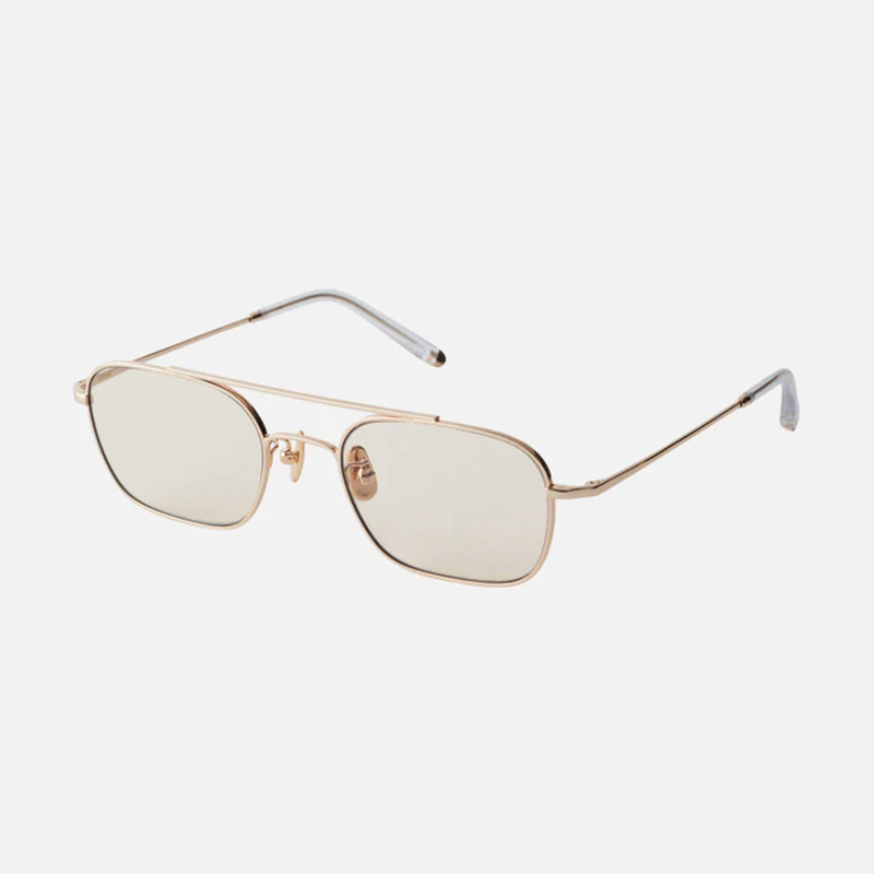 【A.D.S.R.】 CEDRIC セドリック 03（Gold） レンズカラー：Clear Brown サングラス