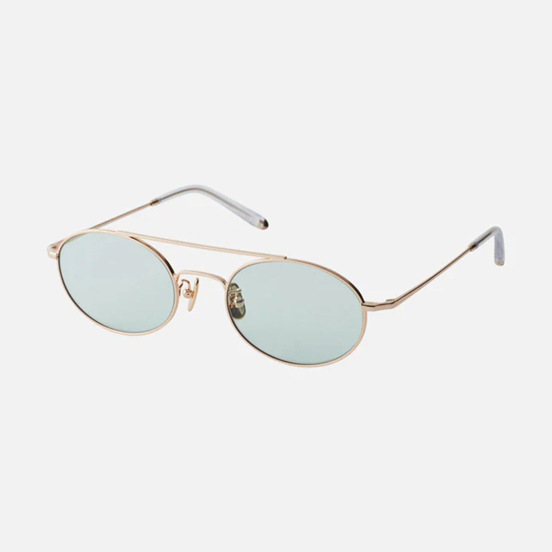 【A.D.S.R.】 JEAN ジーン 03（Gold） レンズカラー：Clear Green サングラス