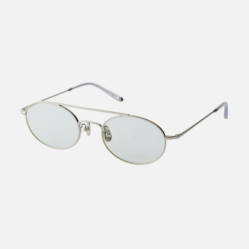 【A.D.S.R.】 JEAN ジーン 04（Silver） レンズカラー：Clear