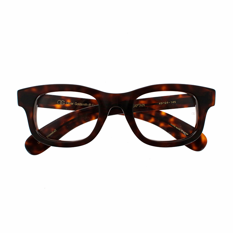 【OLIVER GOLDSMITH】 VICE CAPTAIN バイスキャプテン Dark Tortoiseshell メガネ