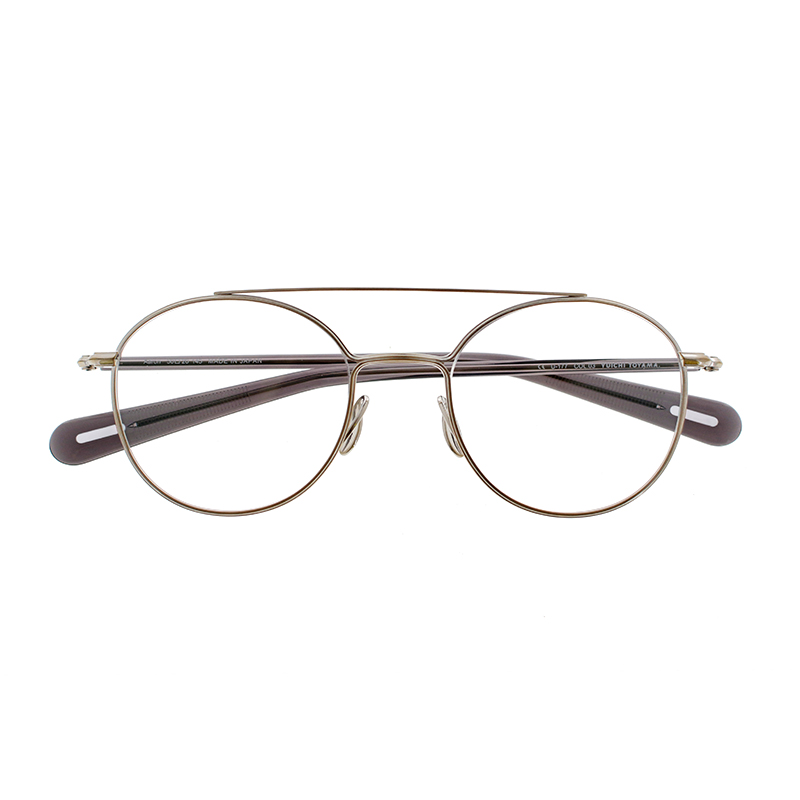 【YUICHI TOYAMA.】 U-177 Aaron 03（Omomuki/Clear gray） メガネ