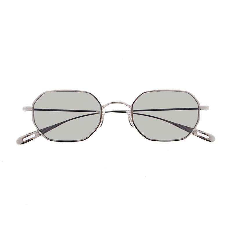 【YUICHI TOYAMA.】 U-180 Nathan 02（Silver）レンズカラー：VGY-01 サングラス