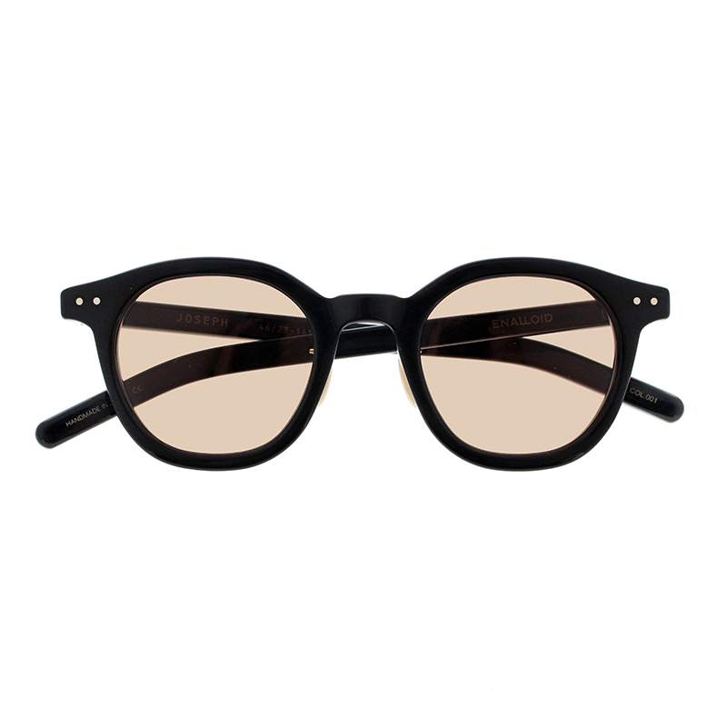【ENALLOID】 JOSEPH ジョセフ 001（Black）レンズカラー：Light Brown サングラス