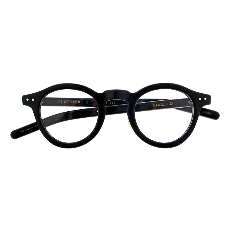 【ENALLOID】 CLOTHILDE-2 クロチルド2 001（Black） メガネ