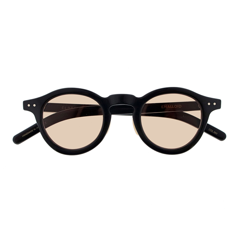 【ENALLOID】 CLOTHILDE-2 クロチルド2 001（Black）レンズカラー：Light Brown サングラス