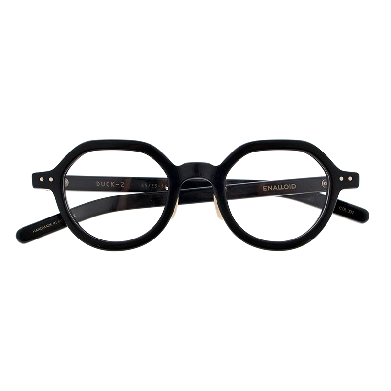 【ENALLOID】 DUCK-2 ダック2 001（Black） メガネ
