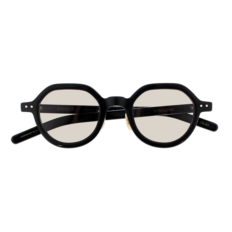 【ENALLOID】 DUCK-2 ダック2 001（Black）レンズカラー：Grey-1 サングラス