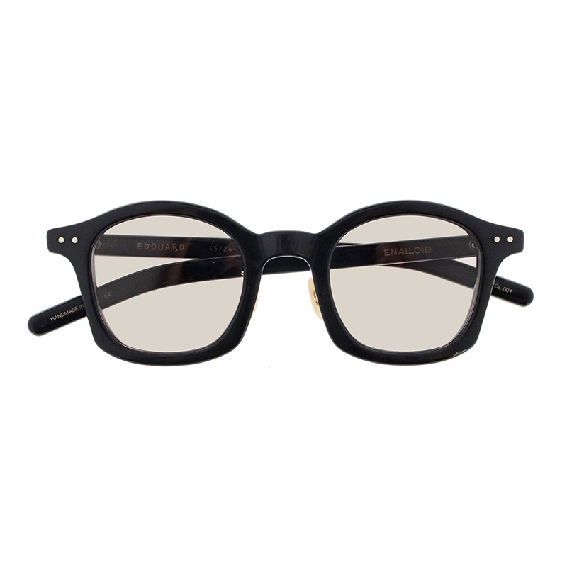【ENALLOID】 EDOUARD エドゥアール 001（Black）レンズカラー：Grey-1 サングラス