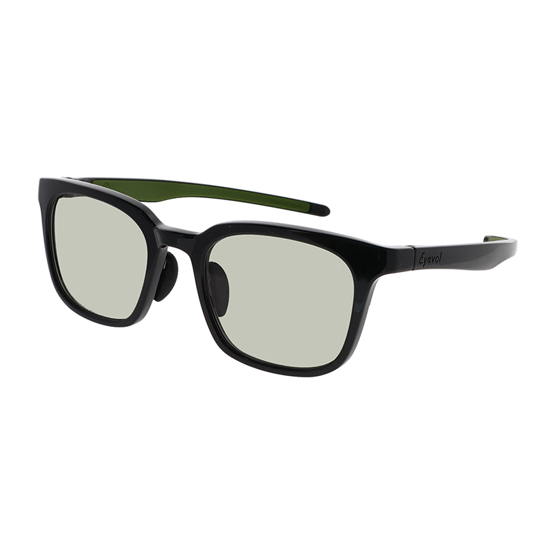 【Eyevol for POKER FACE 別注カラー】 HEATH3（53） PF BK-MLT-GRGNPLPH（ブラック/ミリタリーグリーン） 偏光調光レンズ サングラス