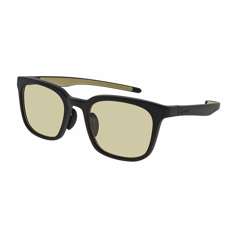 【Eyevol for POKER FACE 別注カラー】 HEATH3（53） MBK-SND-BRGRPLPH（マットブラック/サンドベージュ） 偏光調光レンズ サングラス