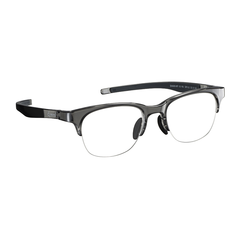 【Eyevol】 SHAW-HF（52）RX ショーハーフ52RX GRY-LG メガネ 52サイズ