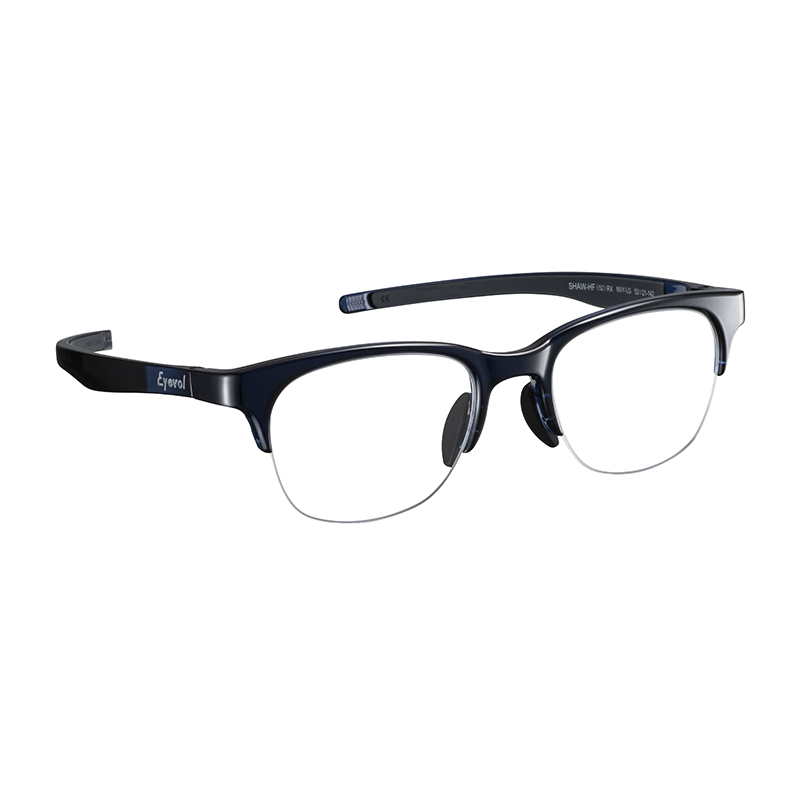 【Eyevol】 SHAW-HF（52）RX ショーハーフ52RX NVY-LG メガネ 52サイズ