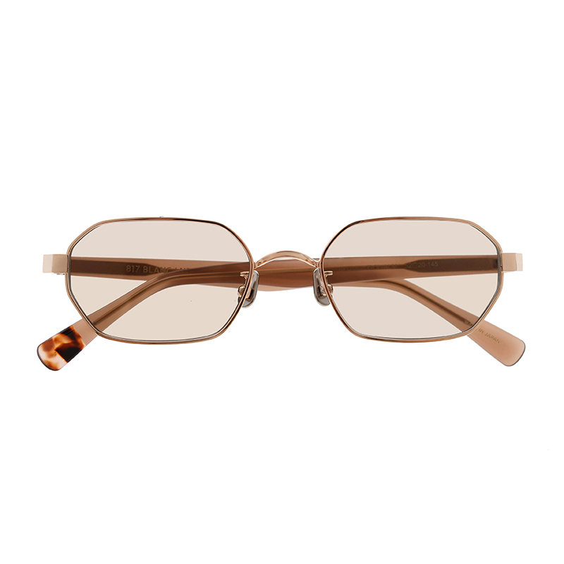 【817 BLANC LNT】BE018 GOLD-ALMOND/L.KHAKI サングラス