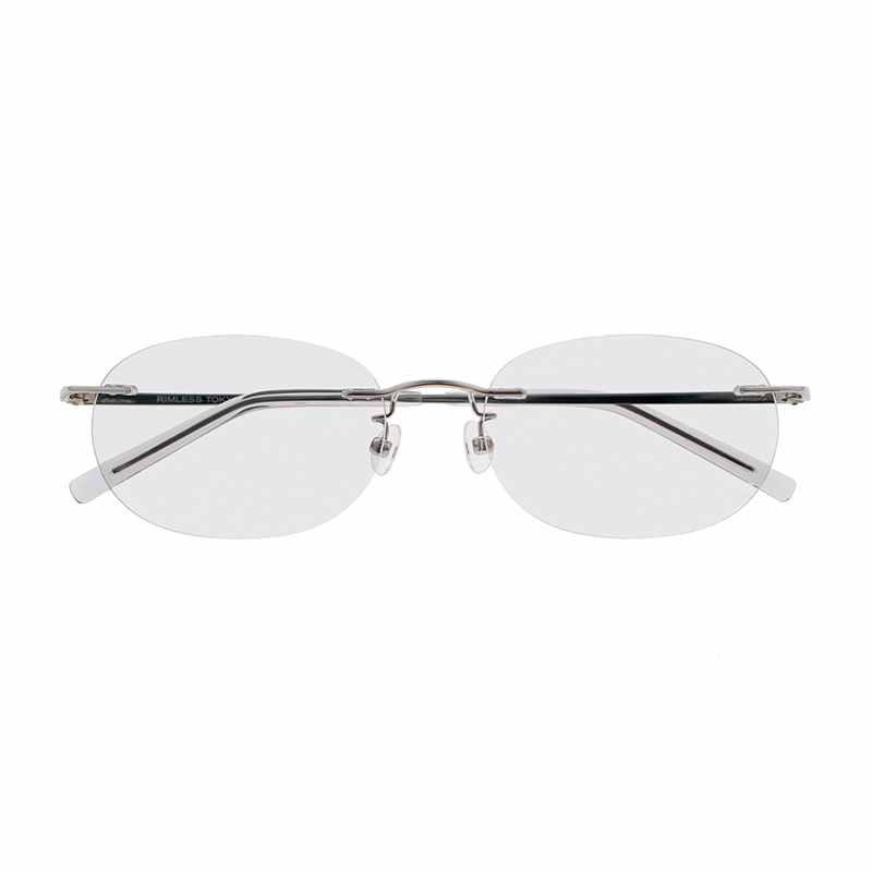 【RIMLESS TOKYO】 02 SV（Silver） レンズカラー：Ink20 サングラス