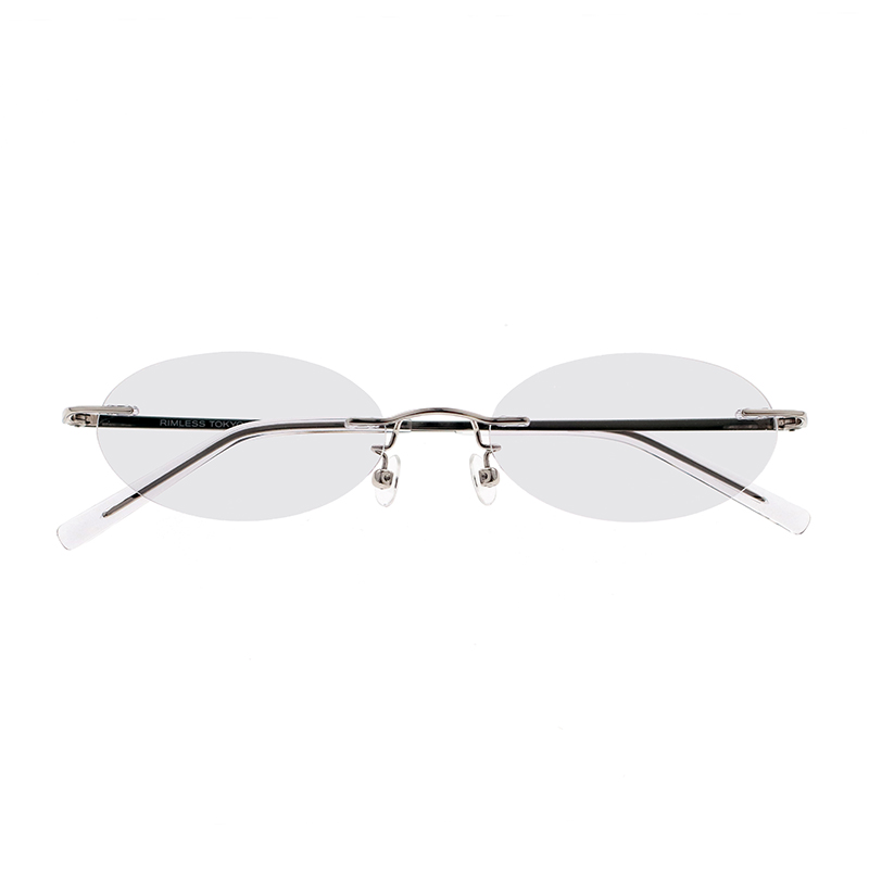 【RIMLESS TOKYO】 04 SV（Silver） レンズカラー：Ink20 サングラス