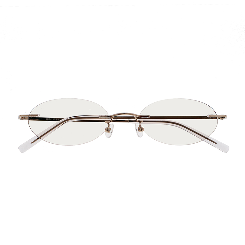 【RIMLESS TOKYO】 04 GD（Gold） レンズカラー：Oud20 サングラス