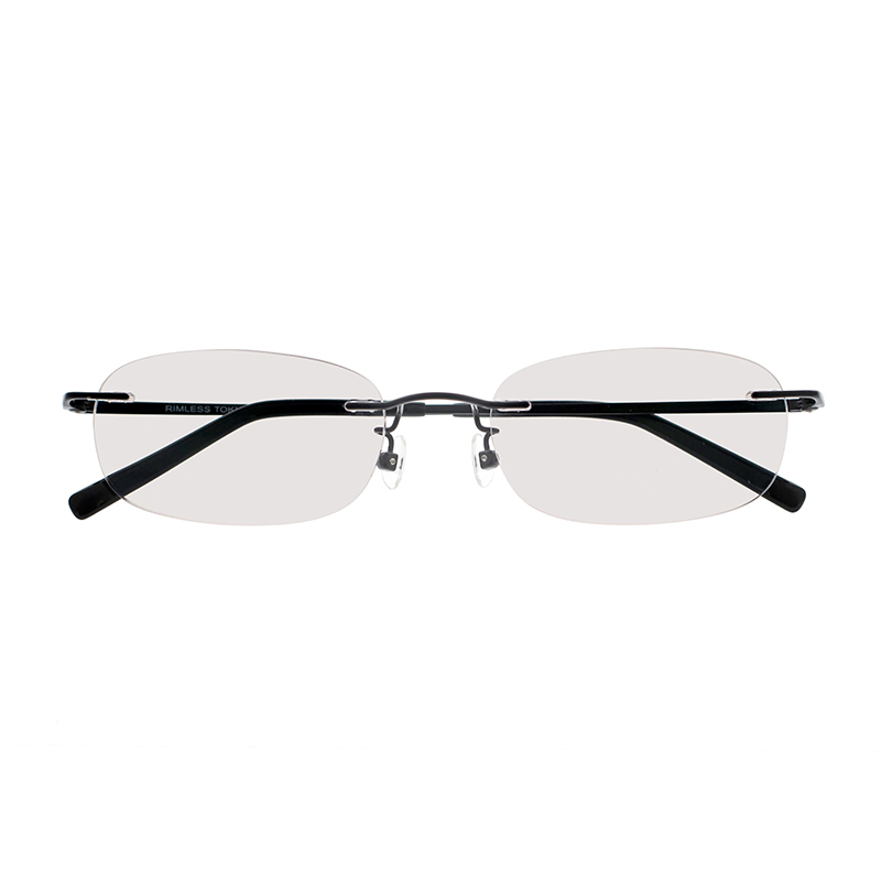 【RIMLESS TOKYO】 01 BK（Black） レンズカラー：Sand20 サングラス