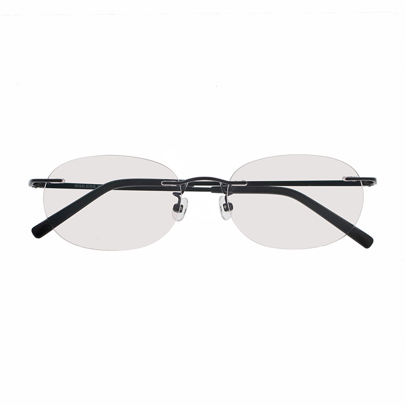 【RIMLESS TOKYO】 02 BK（Black） レンズカラー：Sand20 サングラス
