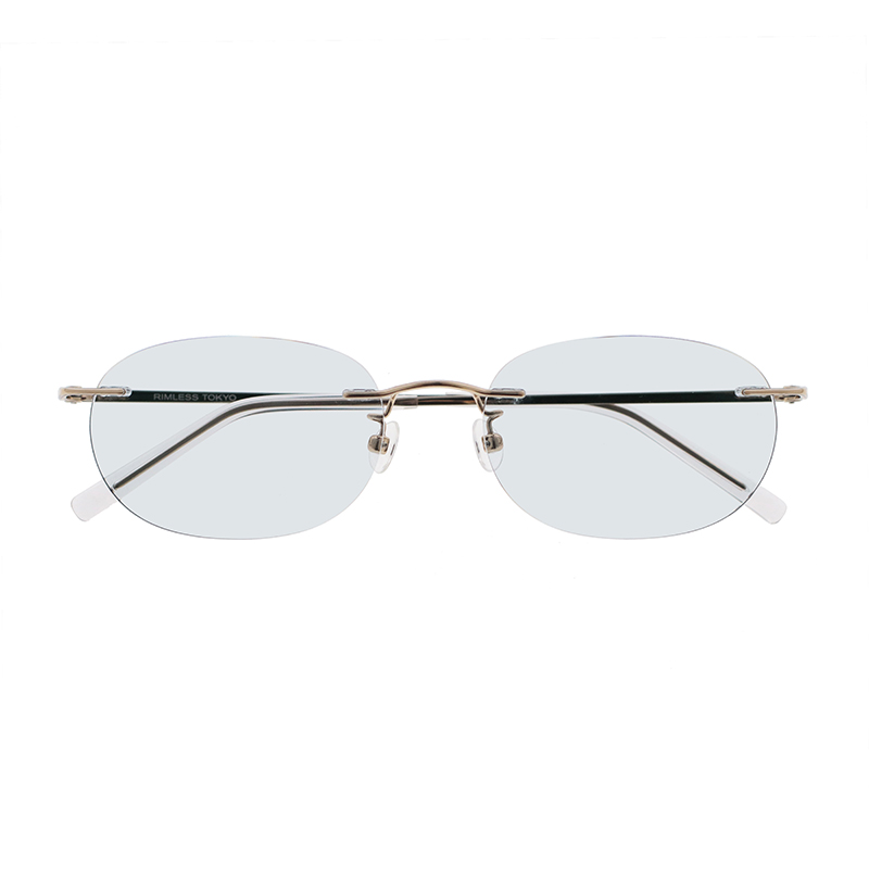 【RIMLESS TOKYO】 02 GD（Gold） レンズカラー：Marseille サングラス
