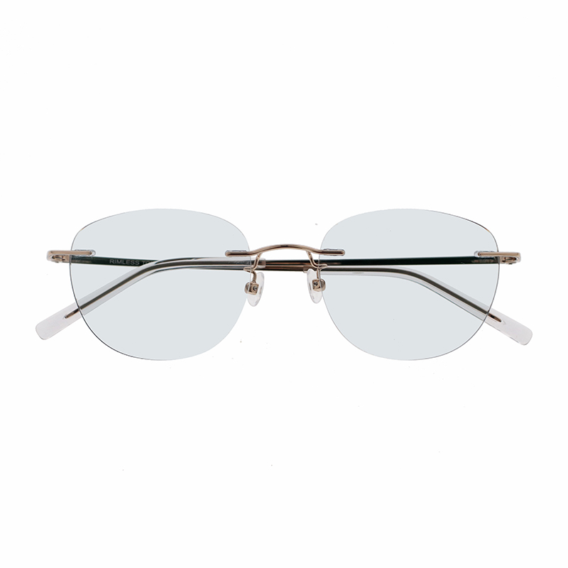 【RIMLESS TOKYO】 03 GD（Gold） レンズカラー：Marseille サングラス