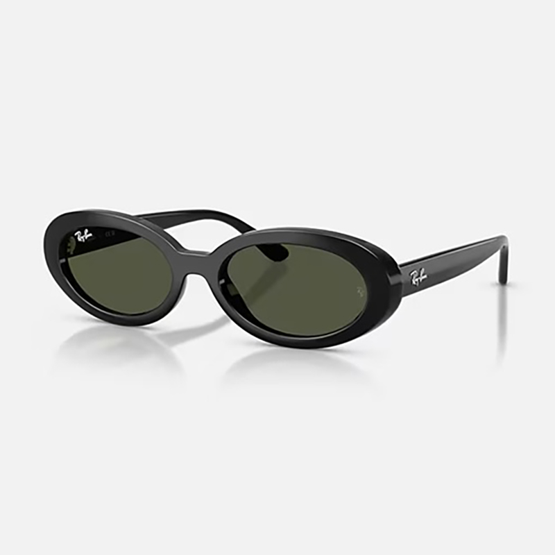 【Ray-Ban】 RB2223F 601/31 ポリッシュブラック/グリーン サングラス 54サイズ
