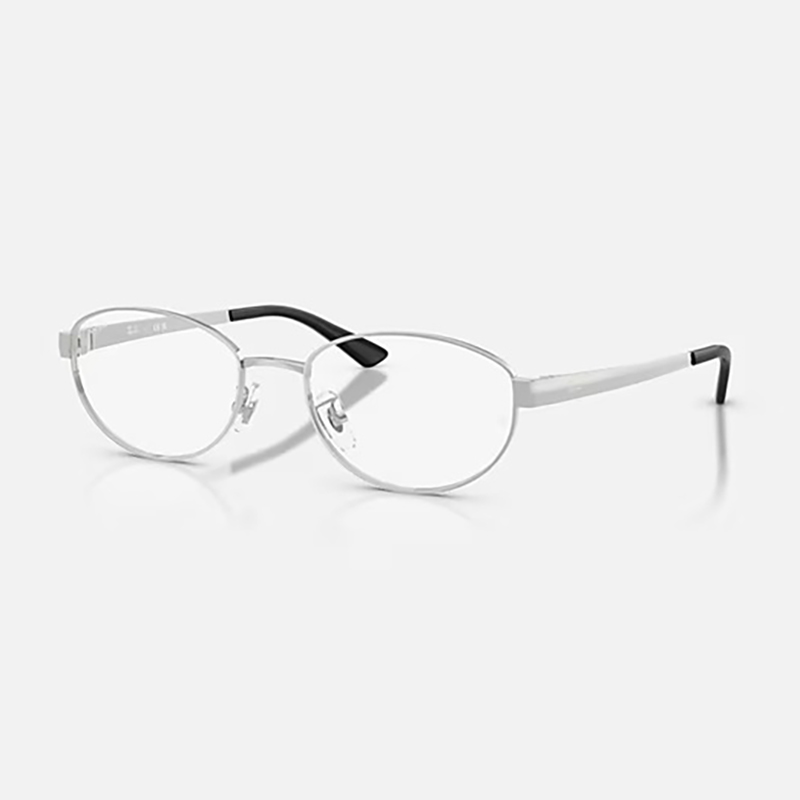 【Ray-Ban】 RB3774VD 2501 ポリッシュシルバー メガネ 55サイズ