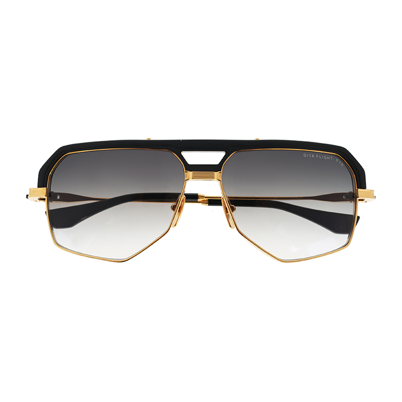 【DITA】 FLIGHT.010 フライト10 DTS477-A-01（Yellow Gold-Matte Black/Grey to Clear Gradient） サングラス