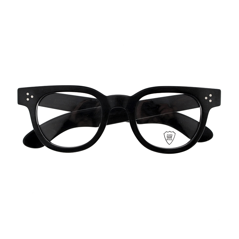 【JULIUS TART OPTICAL】 FDR50/24-A（Black） メガネ 50サイズ（ブリッジ24mm）