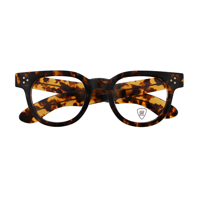 【JULIUS TART OPTICAL】 FDR50/24-C（Tortoise） メガネ 50サイズ（ブリッジ24mm）