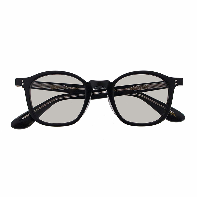 【few×POKER FACE】 offset オフセット PBK（Pitch Black） レンズカラー：Gray 偏光調光レンズ 別注モデル サングラス