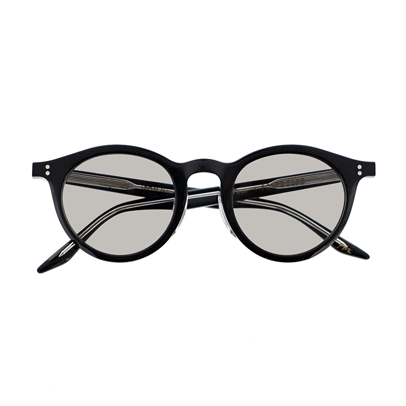 【few×POKER FACE】 majority マジョリティ PBK（Pitch Black） レンズカラー：Gray 偏光調光レンズ 別注モデル サングラス