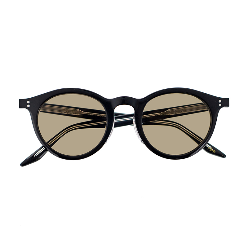 【few×POKER FACE】 majority マジョリティ PBK（Pitch Black） レンズカラー：Brown 偏光調光レンズ 別注モデル サングラス