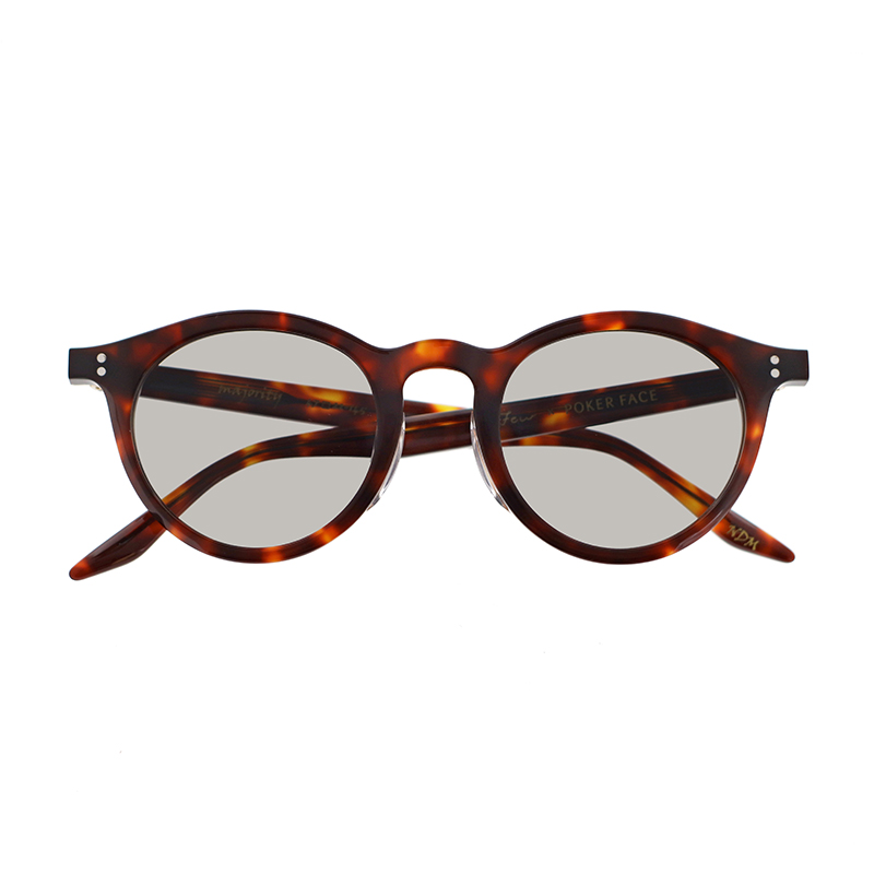 【few×POKER FACE】 majority マジョリティ NDM（Natural Demi） レンズカラー：Gray 偏光調光レンズ 別注モデル サングラス