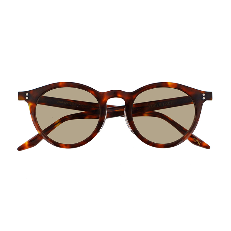 【few×POKER FACE】 majority マジョリティ NDM（Natural Demi） レンズカラー：Brown 偏光調光レンズ 別注モデル サングラス